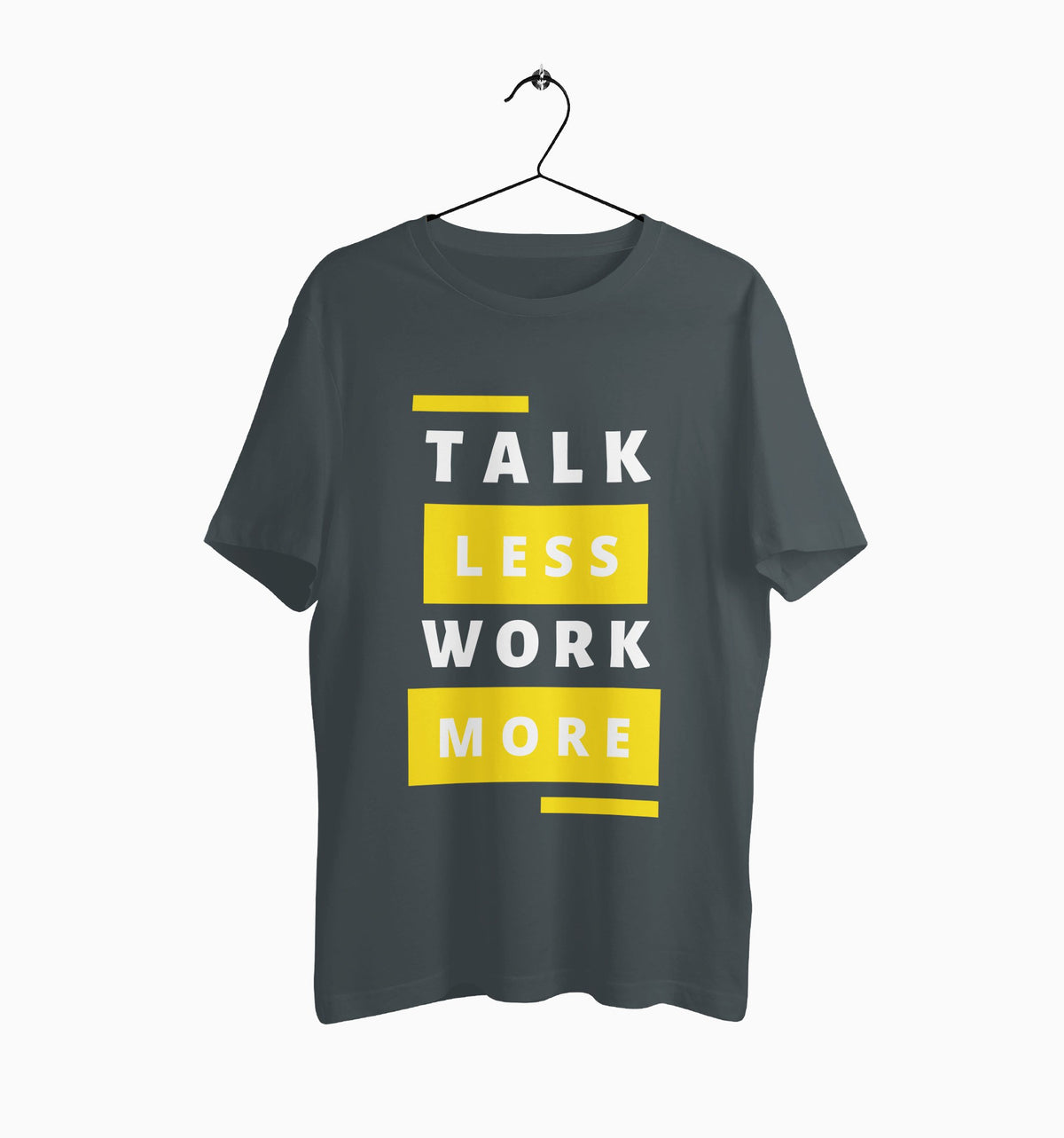 Male Round Neck Half Sleeve Classic | Talk Less Work More