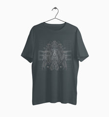 Male Round Neck Half Sleeve Classic | Wolf Tribal