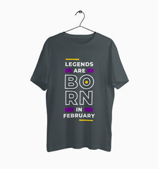 Male Round Neck Half Sleeve Classic | February Legends