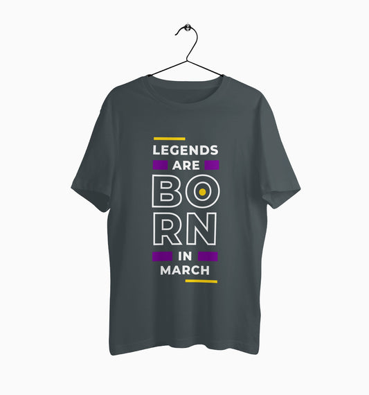 Male Round Neck Half Sleeve Classic | March Legends