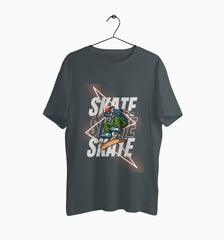 Male Round Neck Half Sleeve Classic | Skate