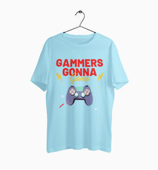 Male Round Neck Half Sleeve Classic | Gamers gona game