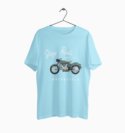 Male Round Neck Half Sleeve Classic | Stay Ride