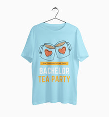 Male Round Neck Half Sleeve Classic | Bachelor tea party