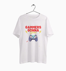 Male Round Neck Half Sleeve Classic | Gamers Gona Game