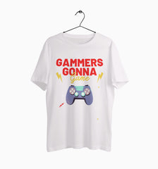 Male Round Neck Half Sleeve Classic | Gamers gona game