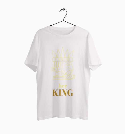 Male Round Neck Half Sleeve Classic | Her King