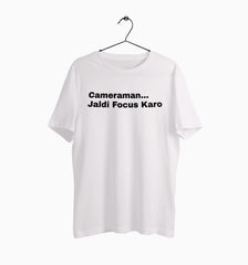 Male Round Neck Half Sleeve Classic | Cameraman