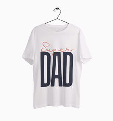 Male Round Neck Half Sleeve Classic | Super Dad