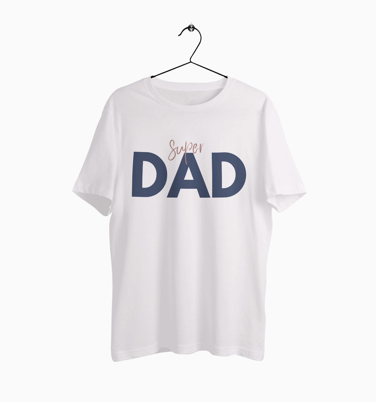 Male Round Neck Half Sleeve Classic | Super Dad