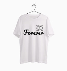 Male Round Neck Half Sleeve Classic | Together Forever