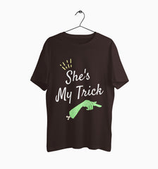 Male Round Neck Half Sleeve Classic | She's My Trick