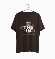 Male Round Neck Half Sleeve Classic | Im The King