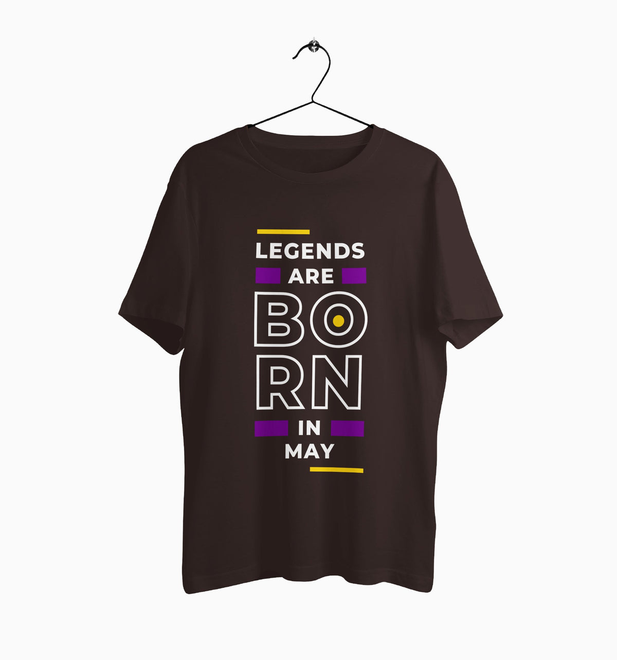 Male Round Neck Half Sleeve Classic | May Legends