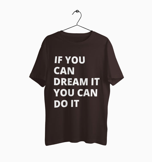 Male Round Neck Half Sleeve Classic | Dream It Do It