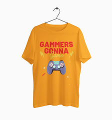 Male Round Neck Half Sleeve Classic | Gamers gona game