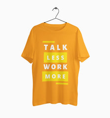 Male Round Neck Half Sleeve Classic | Talk Less Work More