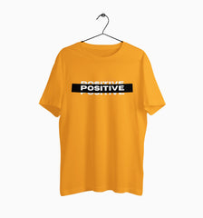 Male Round Neck Half Sleeve Classic | Think Positive