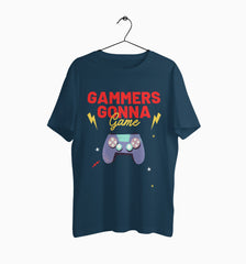 Male Round Neck Half Sleeve Classic | Gamers gona game