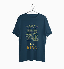 Male Round Neck Half Sleeve Classic | Her King