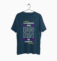 Male Round Neck Half Sleeve Classic | March Legends