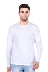 Male Round Neck Full Sleeve | Plain Tshirt Multi colours inside