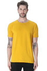 Male Round Neck Half Sleeve Classic Plain Tshirt Multi colours inside