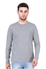 Male Round Neck Full Sleeve | Plain Tshirt Multi colours inside